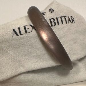 Alexis Bittar Lucite Skinny Bangle Bracelet 🤎Deep Brown🤎